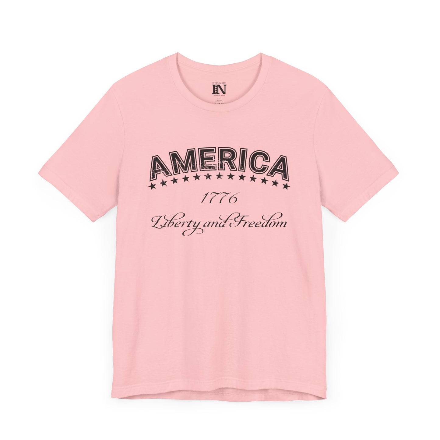 Liberty and Freedom Shirt, July 4th Shirt, Independence Day Shirt, Patriotic Shirt, American Shirt, USA Shirt, America T-Shirt, July 4 Shirt