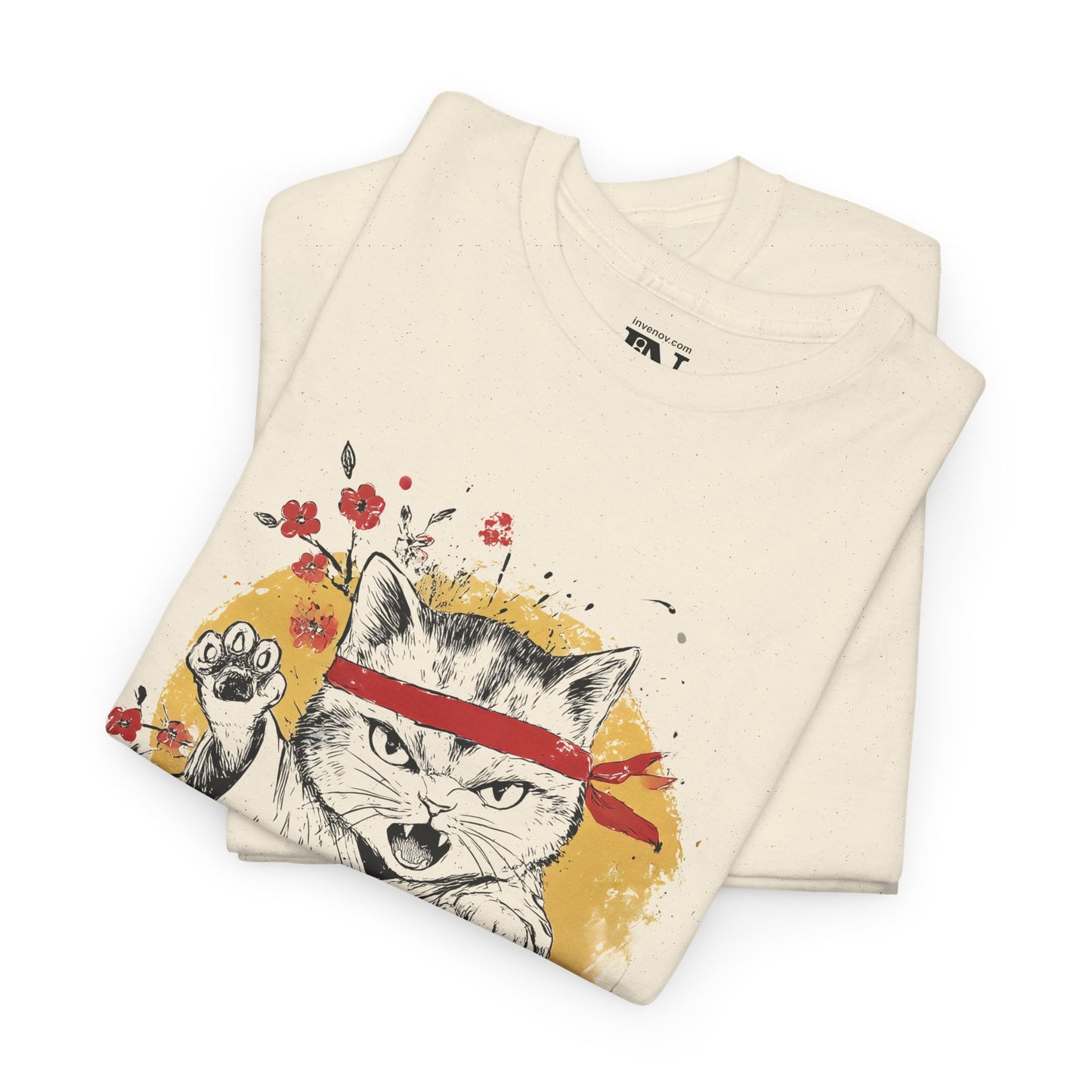 Karate Cat Martial Arts T-Shirt, Cat Lover Gift, Funny Cat Shirt, Martial Arts Enthusiast, Funny Karate Shirt, Cute Cat Tee