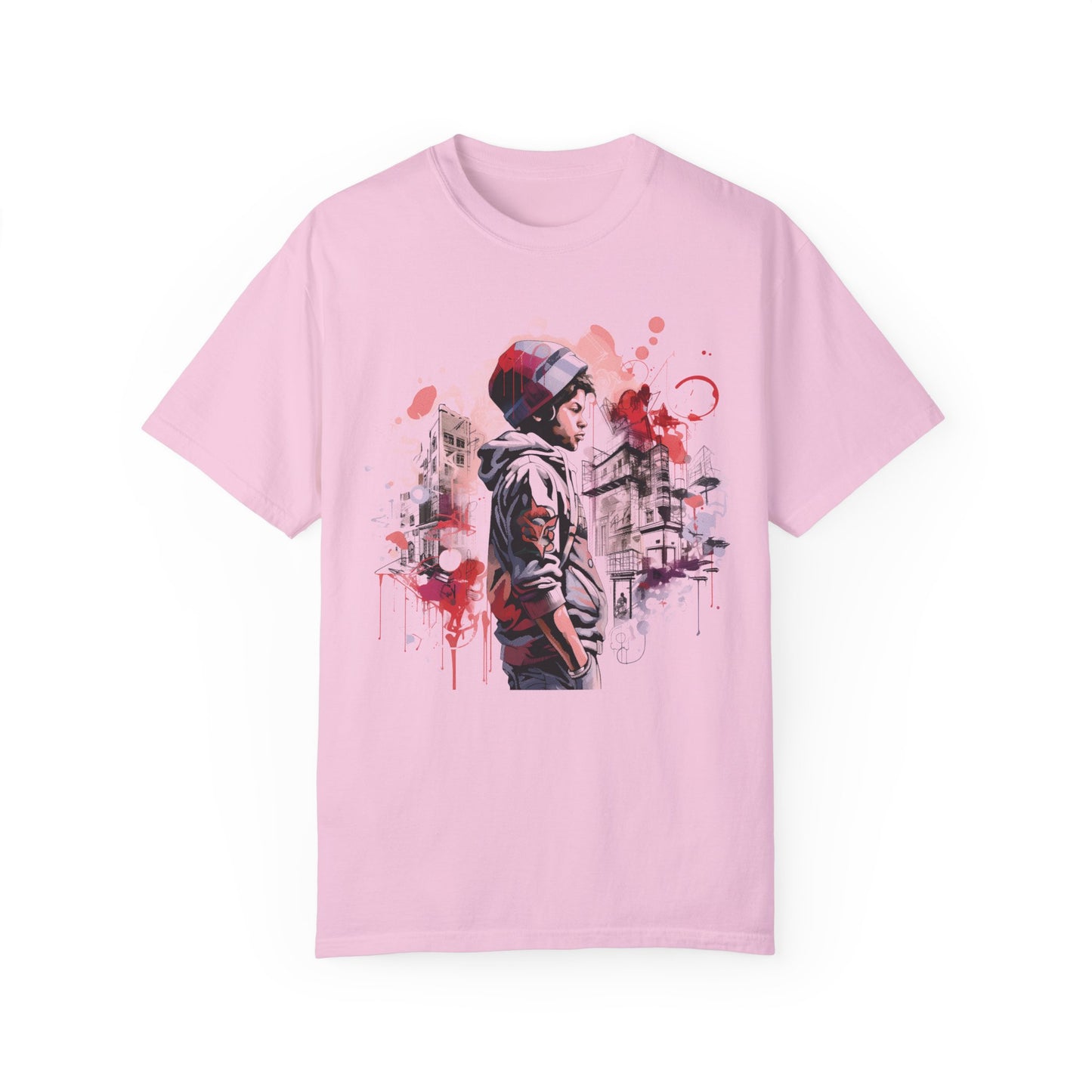 Urban Shirt, Urban City Graphic T-shirt, Urban Graffiti Shirt, Graffiti Art Shirt, Street Graffiti Tshirt, Comfort Colors Shirt