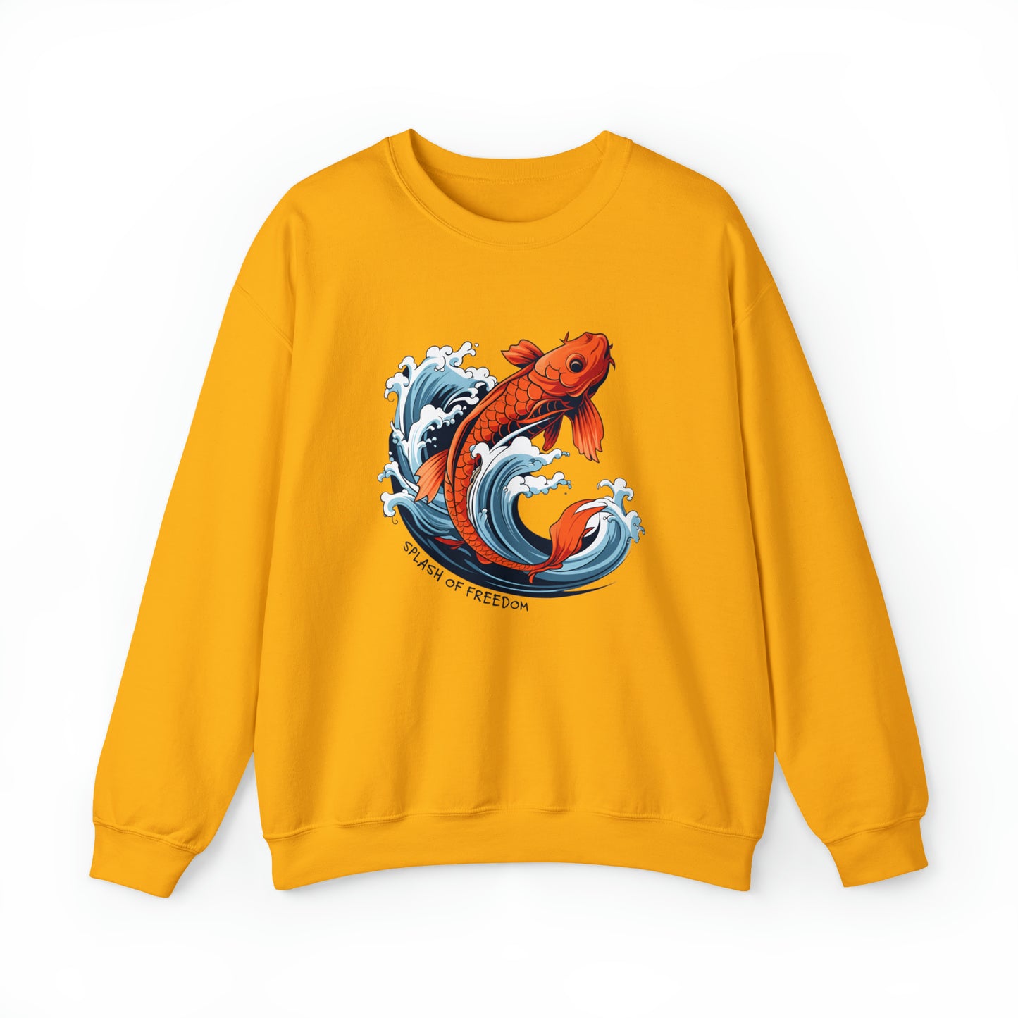 Koi Fish Sweater, Japanese Koi Fish Sweatshirt, Fish Sweater, Japanese Sweater, Koi Fish Lover Gift, Aquarium Sweater, Pond Fish Sweatshirt