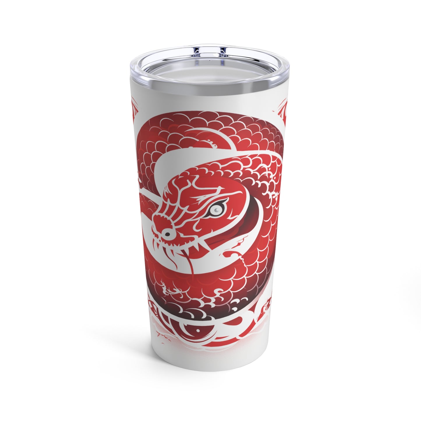 Chinese New Year Tumbler, 2025 CNY Tumbler, Red Snake Tumbler, Year of the Snake Tumbler, Lunar New Year Tumbler, 2025 Lunar Year Gift