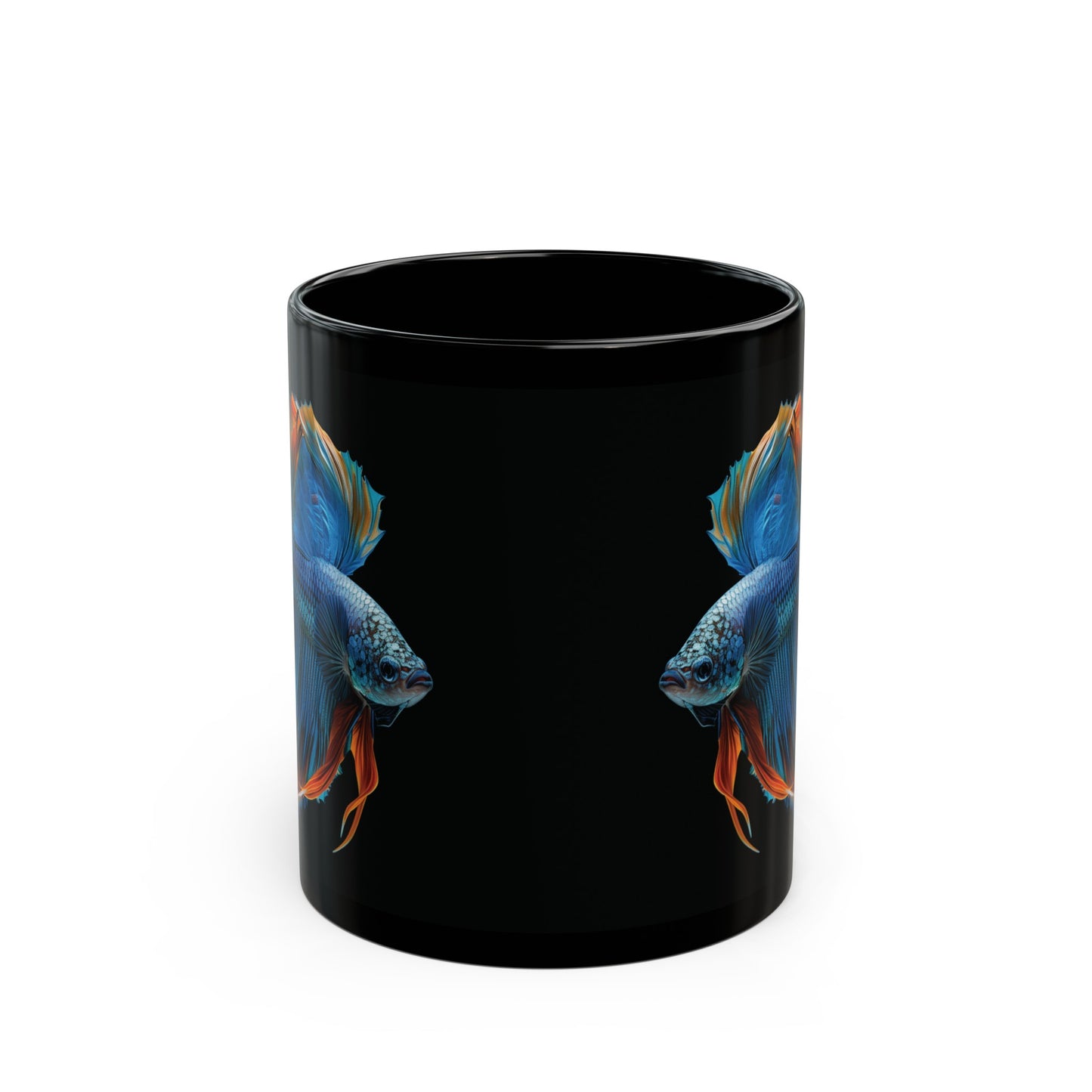 Betta Fish Mug, Aquarium Mug, Fish Coffee Mug, Fish Lover Mug, Birthday Gift, Tropical Fish Mug, Exotic Fish Mug, Coffee Mug, Tea Cup