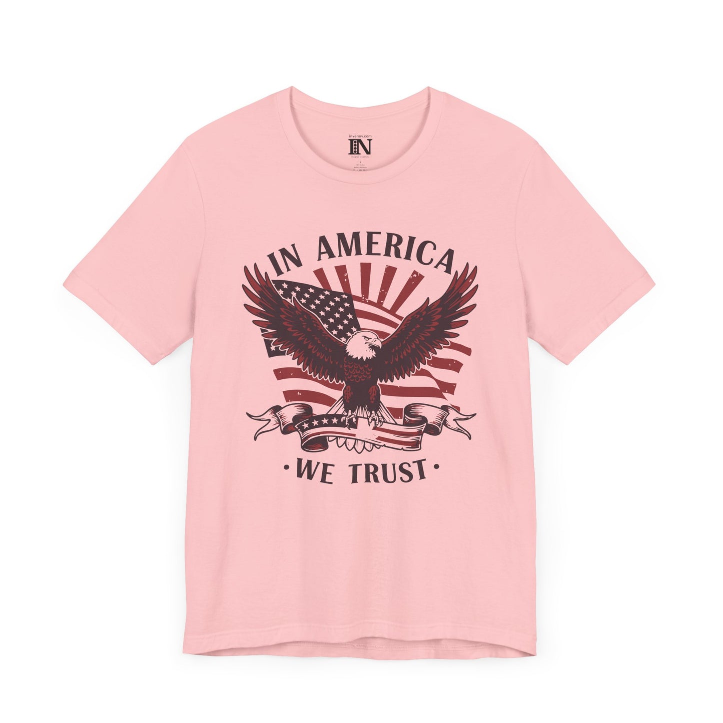 Patriotic Tee Shirt, 4th of July Independence Day Eagle Shirt, USA America Patriot Tee, Red White Blue Tee, Patriotic Gift Shirt, US Flag