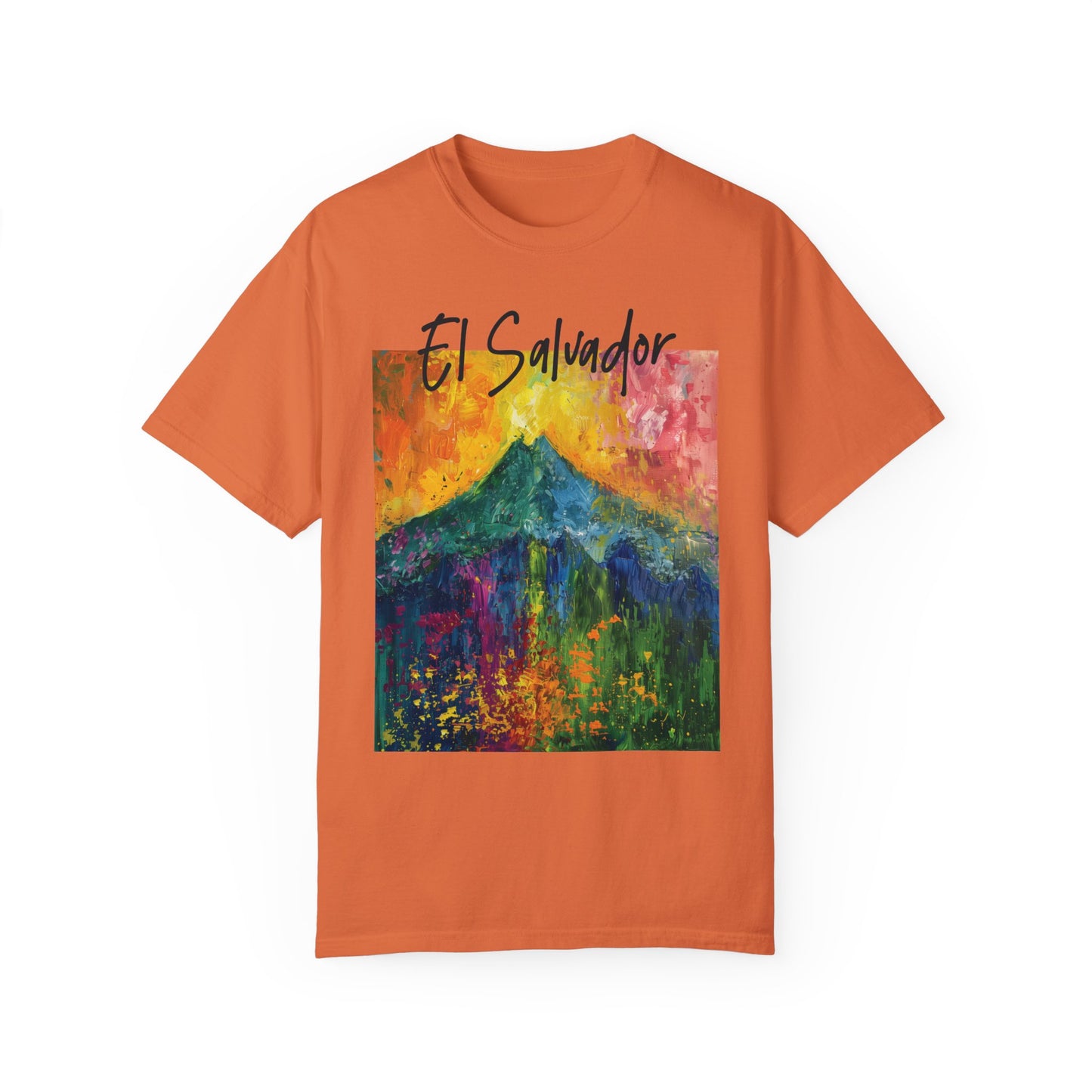 Comfort Colors El Salvador Shirt, Volcano Shirt, El Salvador Lover, Travel El Salvador, Hispanic Shirt, Hispanic Heritage Shirt