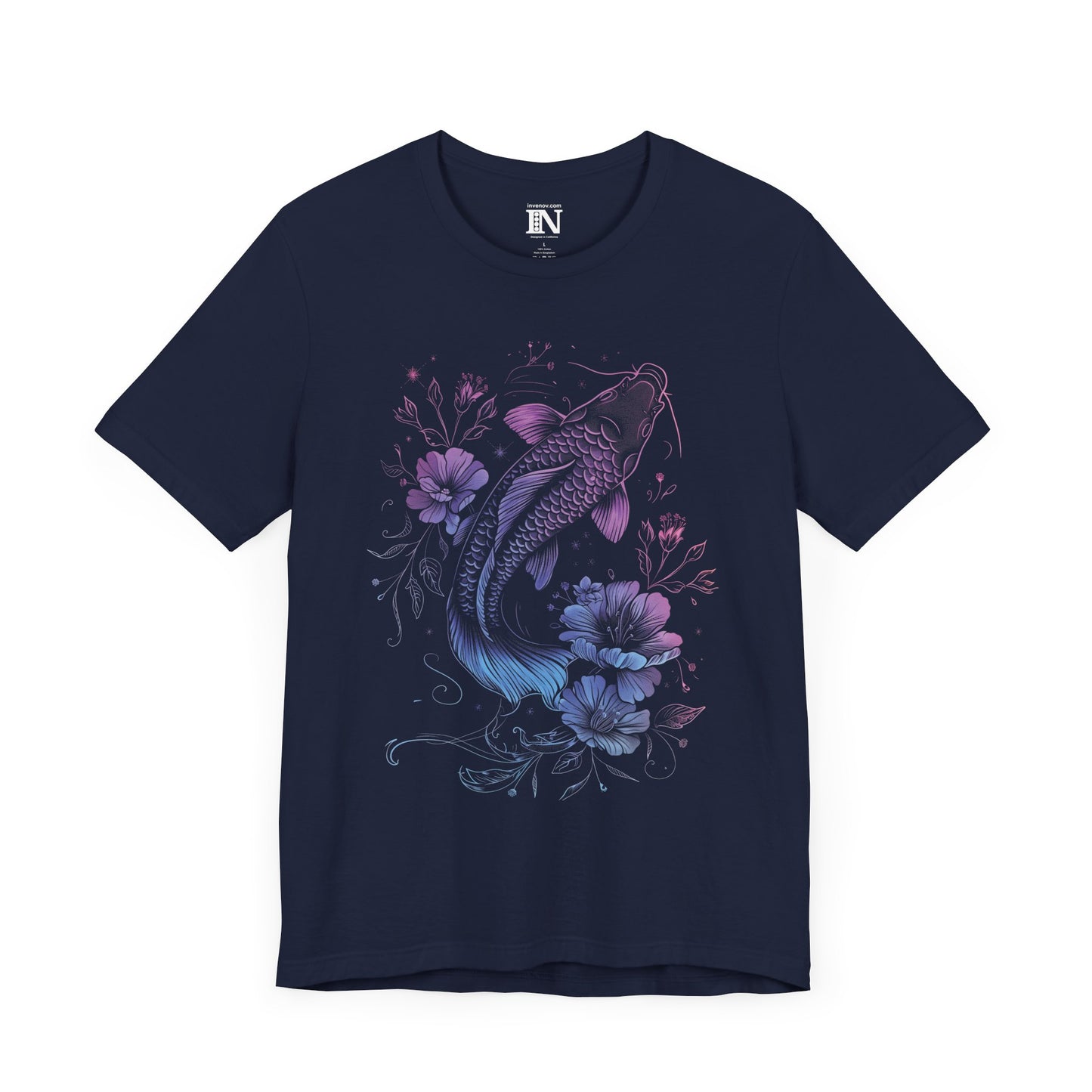 Koi Fish Shirt Japanese Style Shirt Fresh Water Aquatic Life TShirt Aquarium TShirt Fish Lover Gift Aesthetic Shirt Gold Fish Shirt