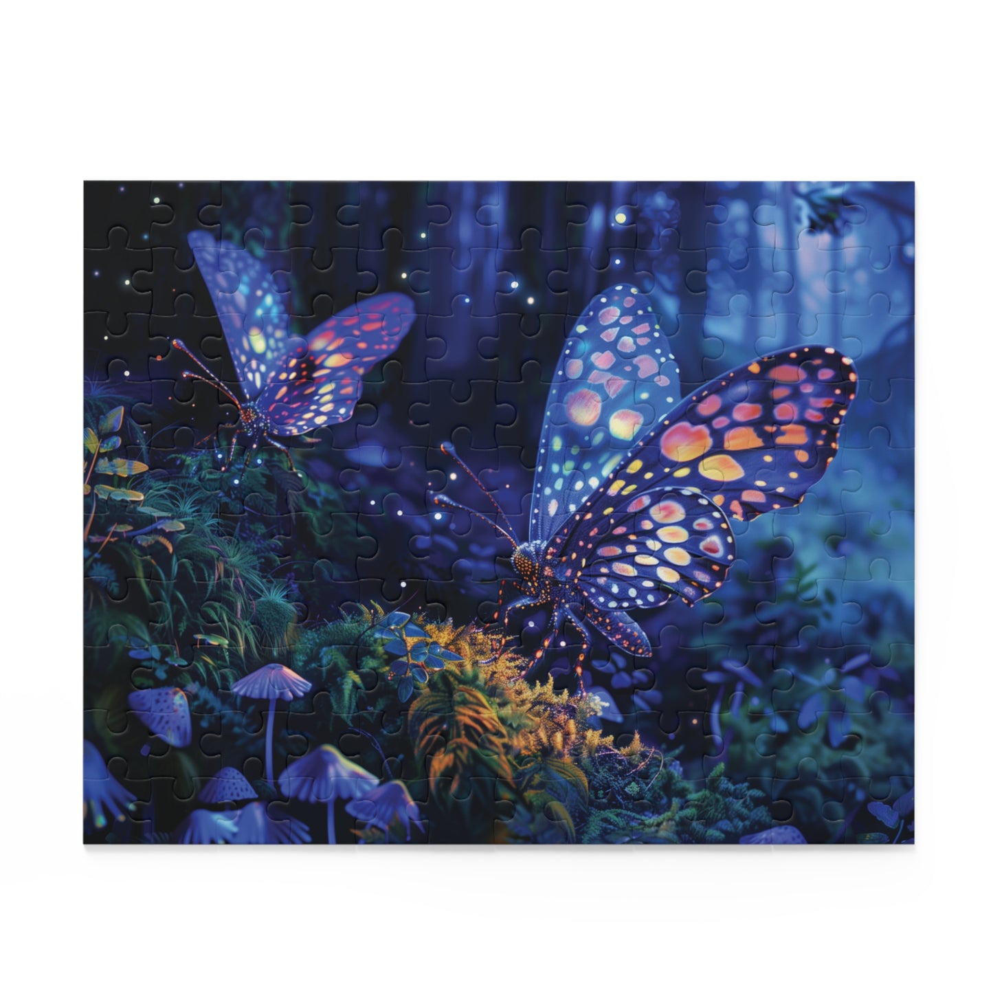 Butterfly Puzzle, Moth Jigsaw Puzzle, Beautiful Painting Puzzle, Artistic Puzzle, 120 pieces, 252 pieces, 500 pieces, Family Game