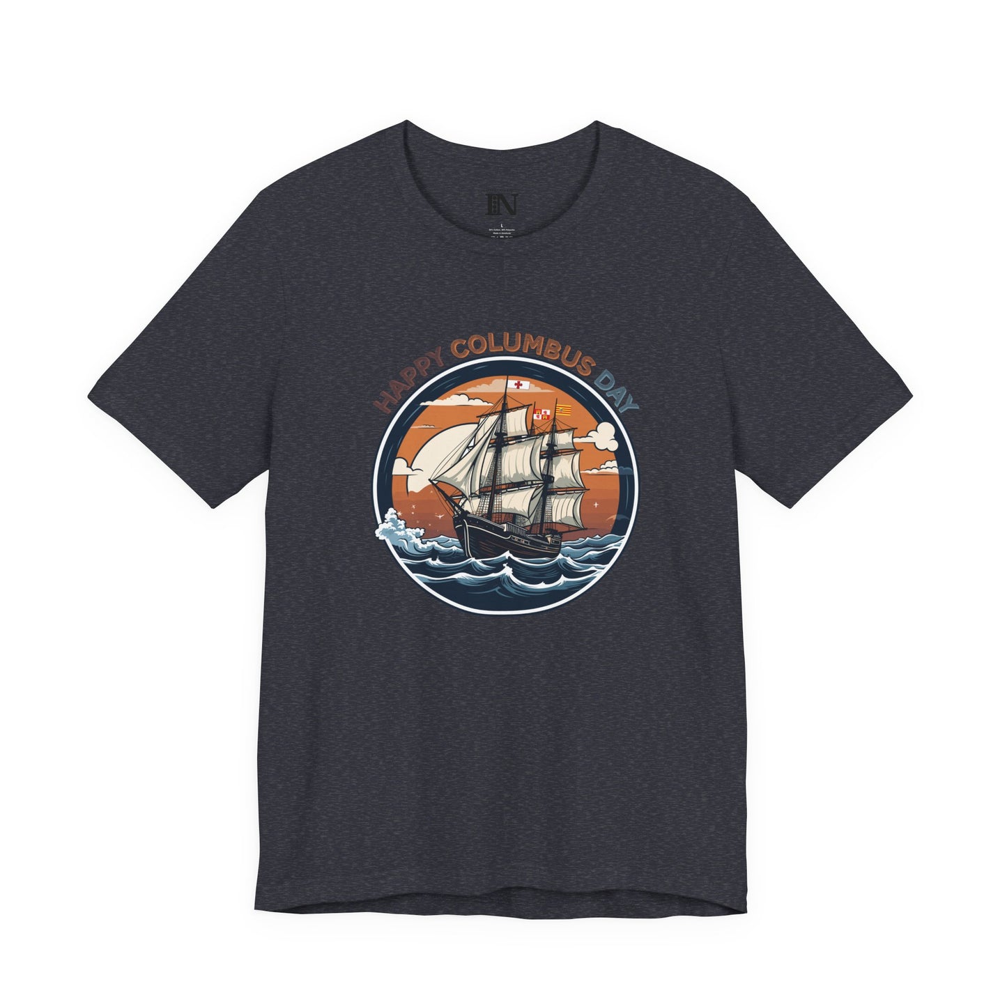 Happy Columbus Day Shirt, Columbus Day Shirt, Discovered America Shirt, Gift for Columbus Day, Sailing Shirt, Santa Maria Shirt