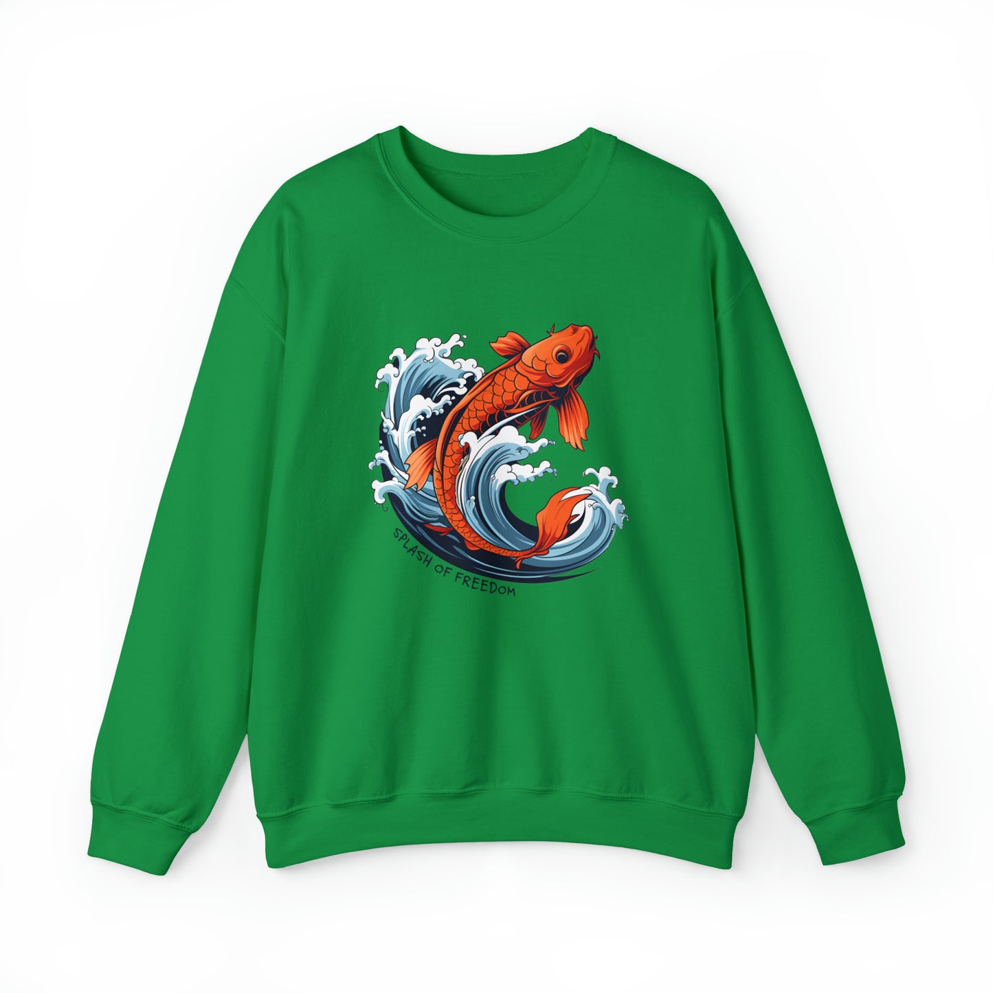 Koi Fish Sweater, Japanese Koi Fish Sweatshirt, Fish Sweater, Japanese Sweater, Koi Fish Lover Gift, Aquarium Sweater, Pond Fish Sweatshirt