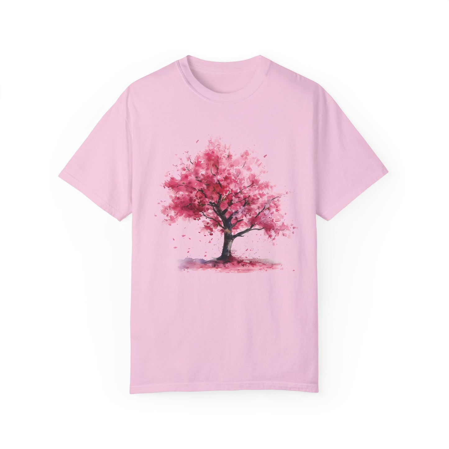 Comfort Color Cherry Blossom Shirt, Sakura Tree T-Shirt, Japanese Flower Shirt, Garden Shirt, Wild Flower Tee, Botanical Shirt, Spring Tee