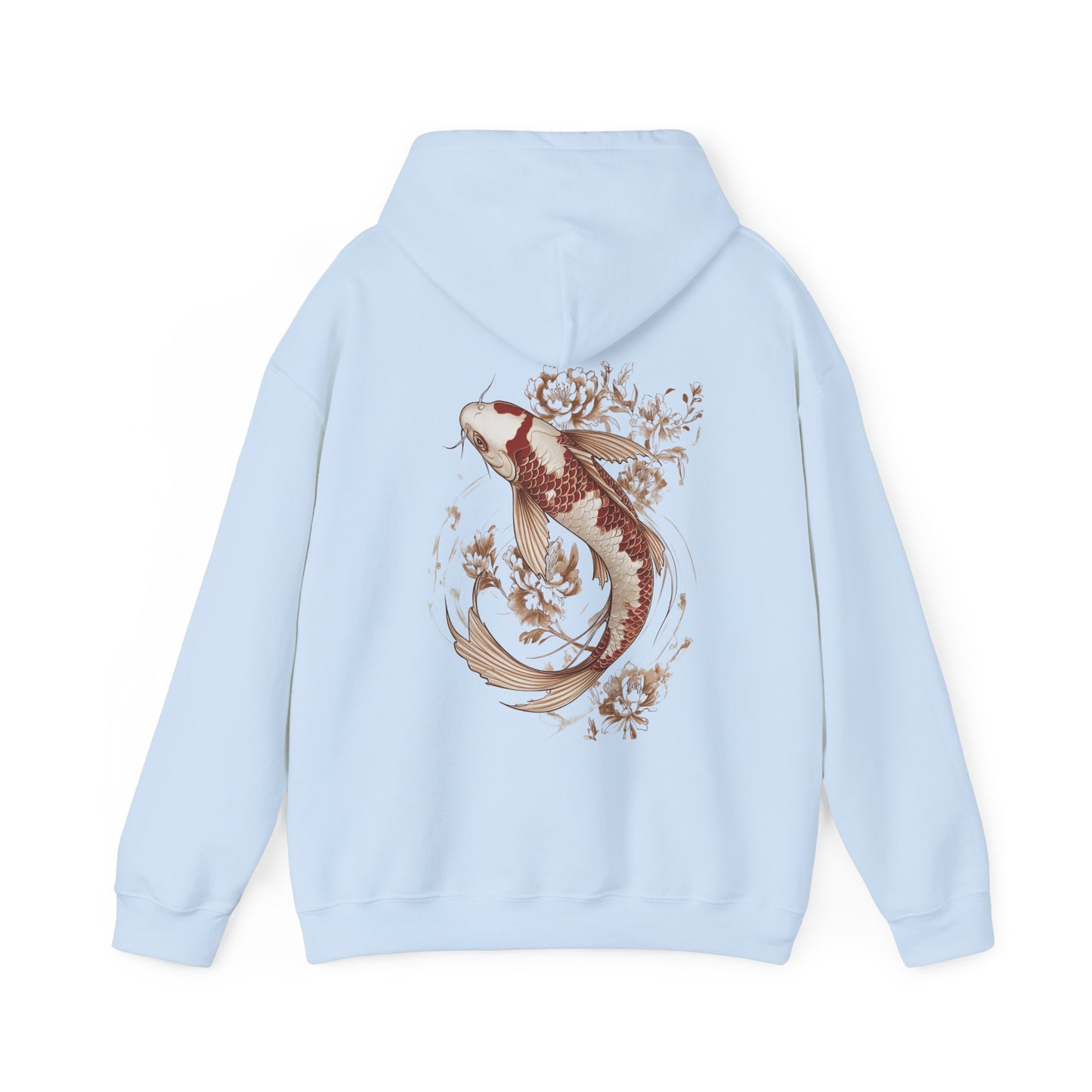 Japanese Koi Fish Hoodie, Japan Hoodie, Tokyo Style Hoodie, Pond Fish Hoodie, Cozy Fish Hoodie, Koi Lover Hoodie, Asian Chinese Hoodie