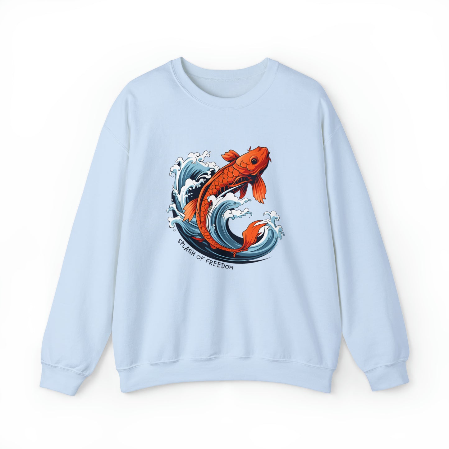 Koi Fish Sweater, Japanese Koi Fish Sweatshirt, Fish Sweater, Japanese Sweater, Koi Fish Lover Gift, Aquarium Sweater, Pond Fish Sweatshirt