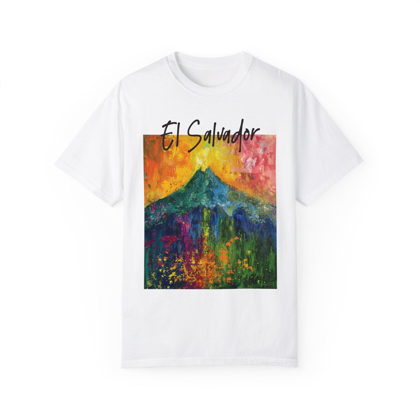Comfort Colors El Salvador Shirt, Volcano Shirt, El Salvador Lover, Travel El Salvador, Hispanic Shirt, Hispanic Heritage Shirt