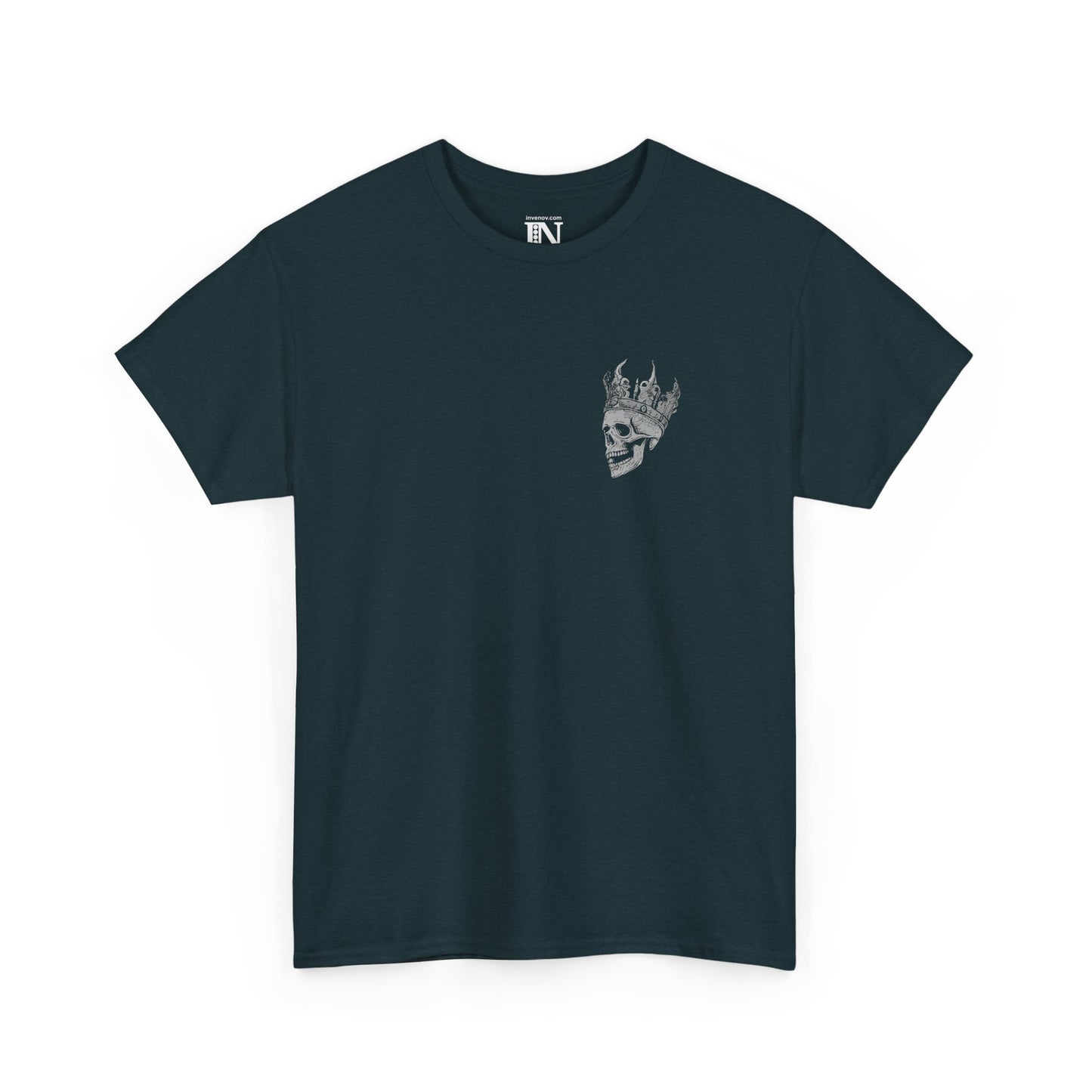Gothic Skull Skeleton T-Shirt, Staying Alive Shirt, Skeleton King Tee, Funny Dark Humor Shirt, Vintage Edgy Style Dark Aesthetic Shirt