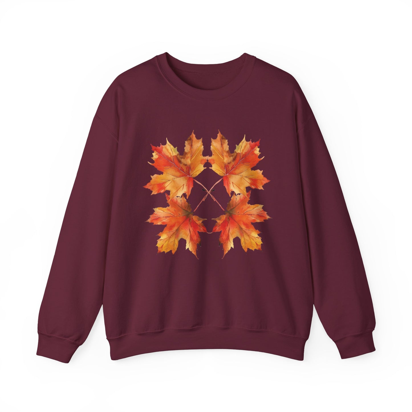 Autumn Sweatshirt, Maple Sweatshirt, Fall Leaves Sweater, Fall Season Sweater, September Sweatshirt, October Sweater, Hello Fall Sweatshirt