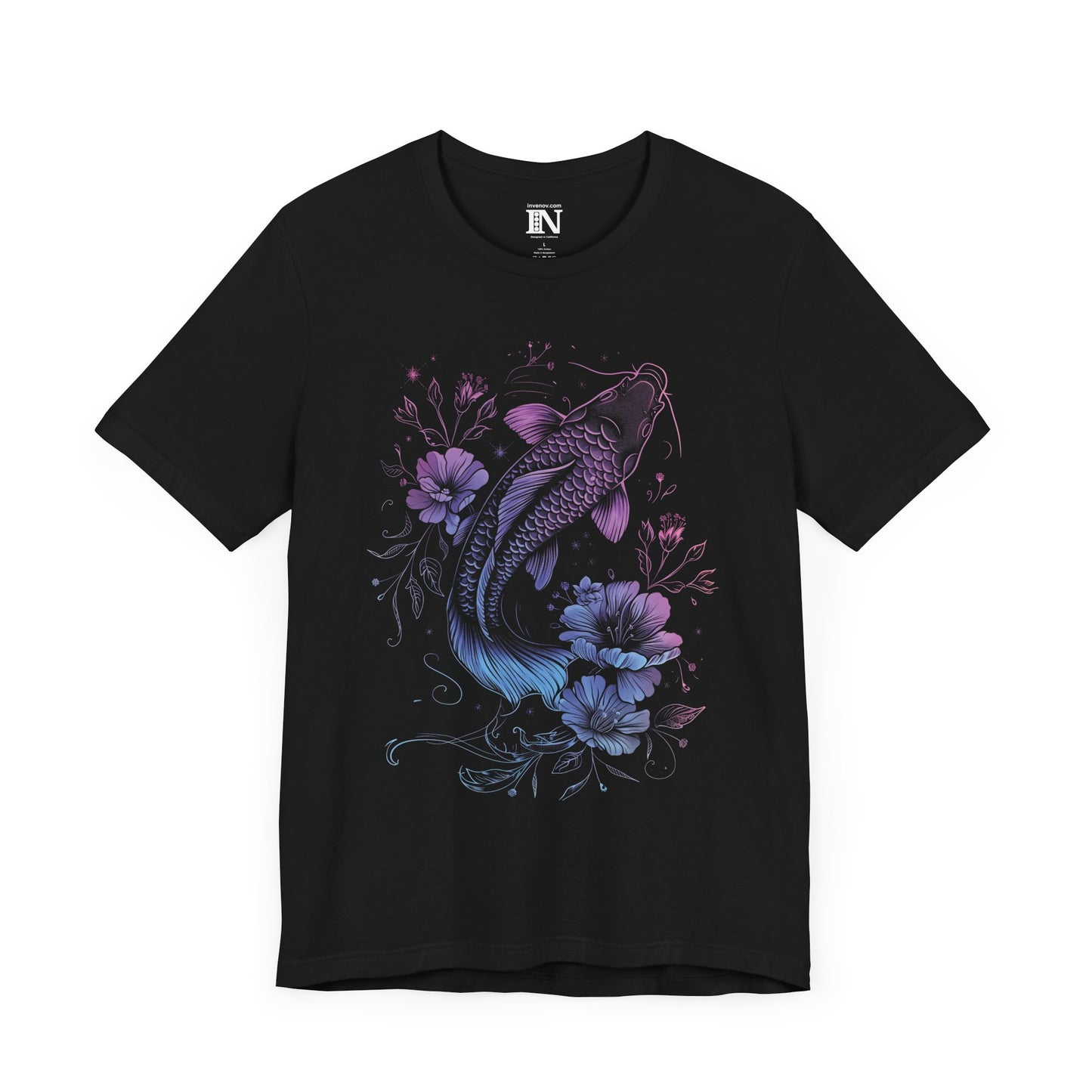 Koi Fish Shirt Japanese Style Shirt Fresh Water Aquatic Life TShirt Aquarium TShirt Fish Lover Gift Aesthetic Shirt Gold Fish Shirt