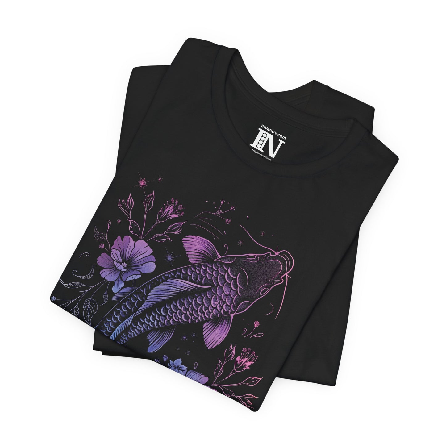 Koi Fish Shirt Japanese Style Shirt Fresh Water Aquatic Life TShirt Aquarium TShirt Fish Lover Gift Aesthetic Shirt Gold Fish Shirt