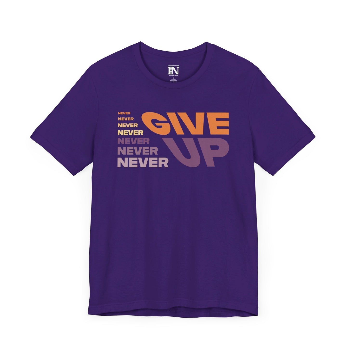 Never Give Up Shirt, Power Shirt, Cancer Shirt, Motivational Shirt, Don't Give Up Shirt, Inspirational Shirt, Supportive Shirt