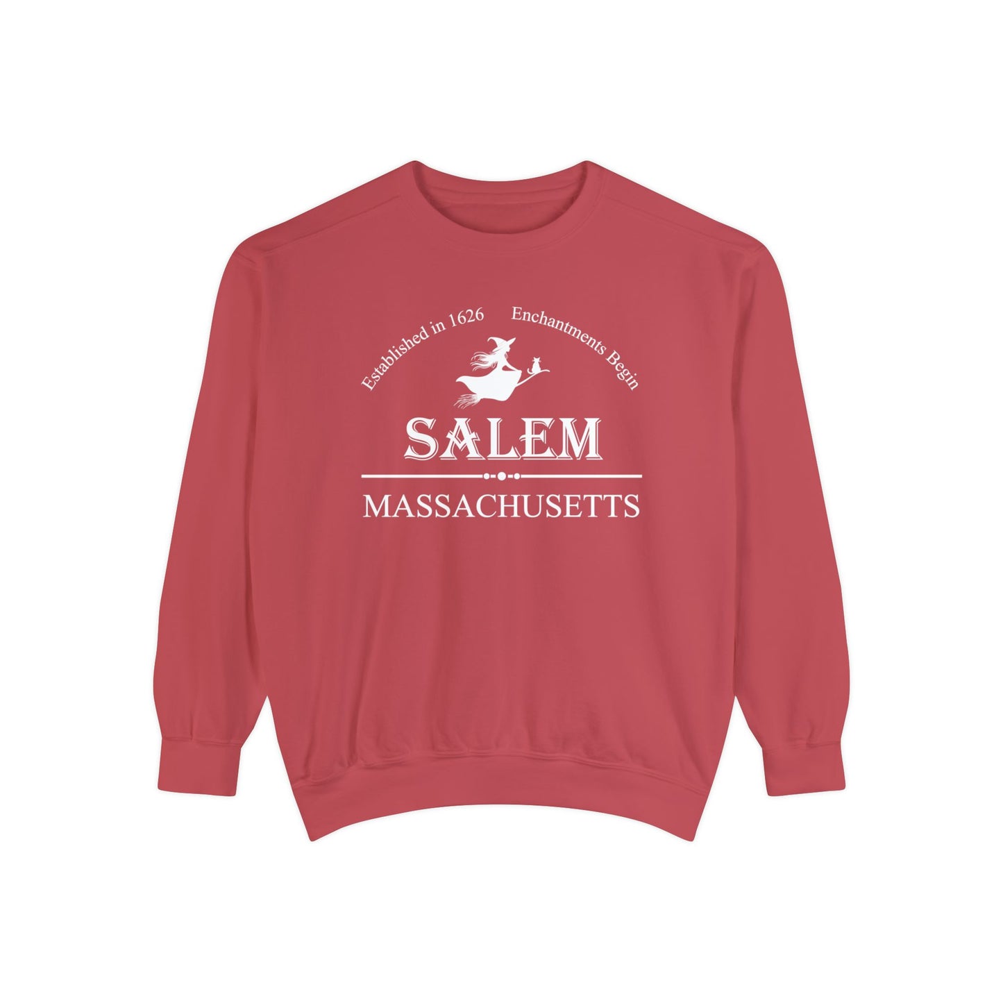 Salem Massachusetts Sweatshirt, Comfort Colors Sweater, 1626 Salem, Halloween Sweatshirt, Witch Sweatshirt, Spooky Sweatshirt, 1692 Witch