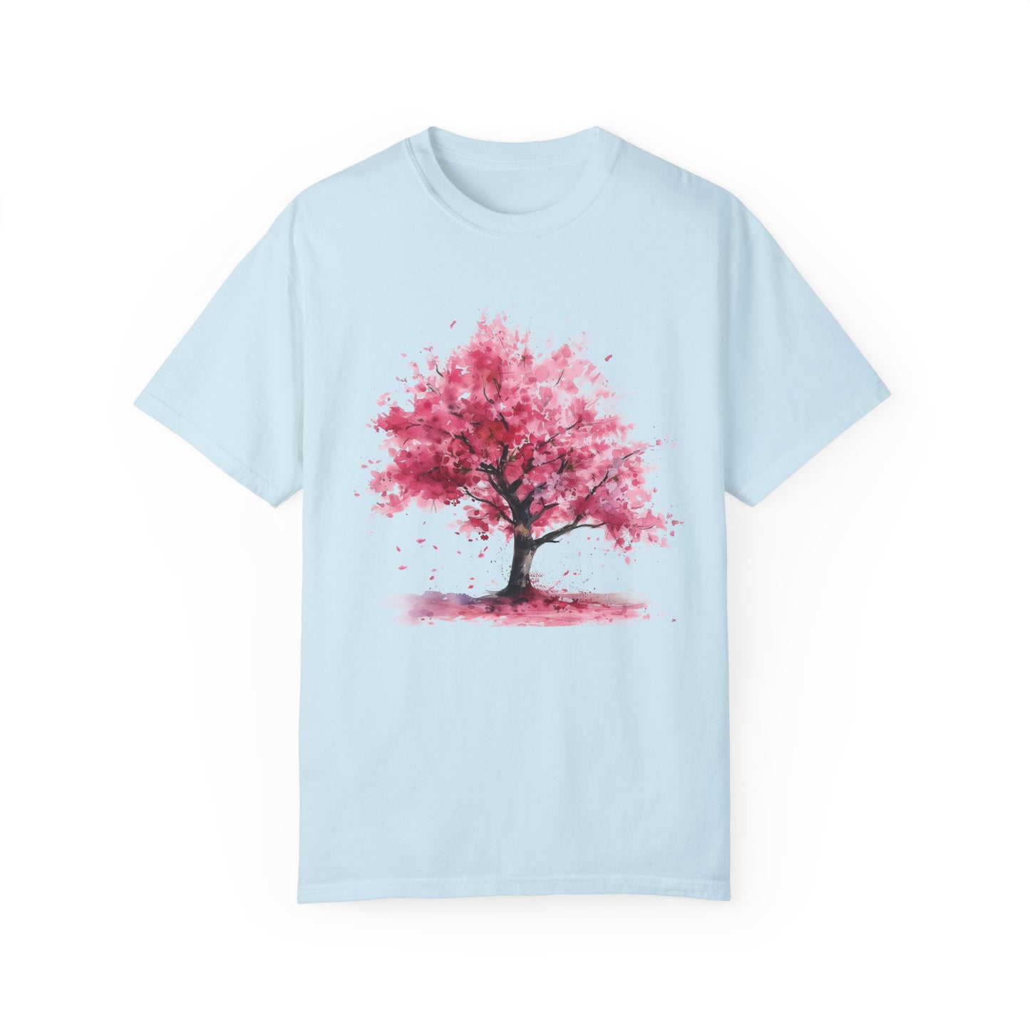 Comfort Color Cherry Blossom Shirt, Sakura Tree T-Shirt, Japanese Flower Shirt, Garden Shirt, Wild Flower Tee, Botanical Shirt, Spring Tee