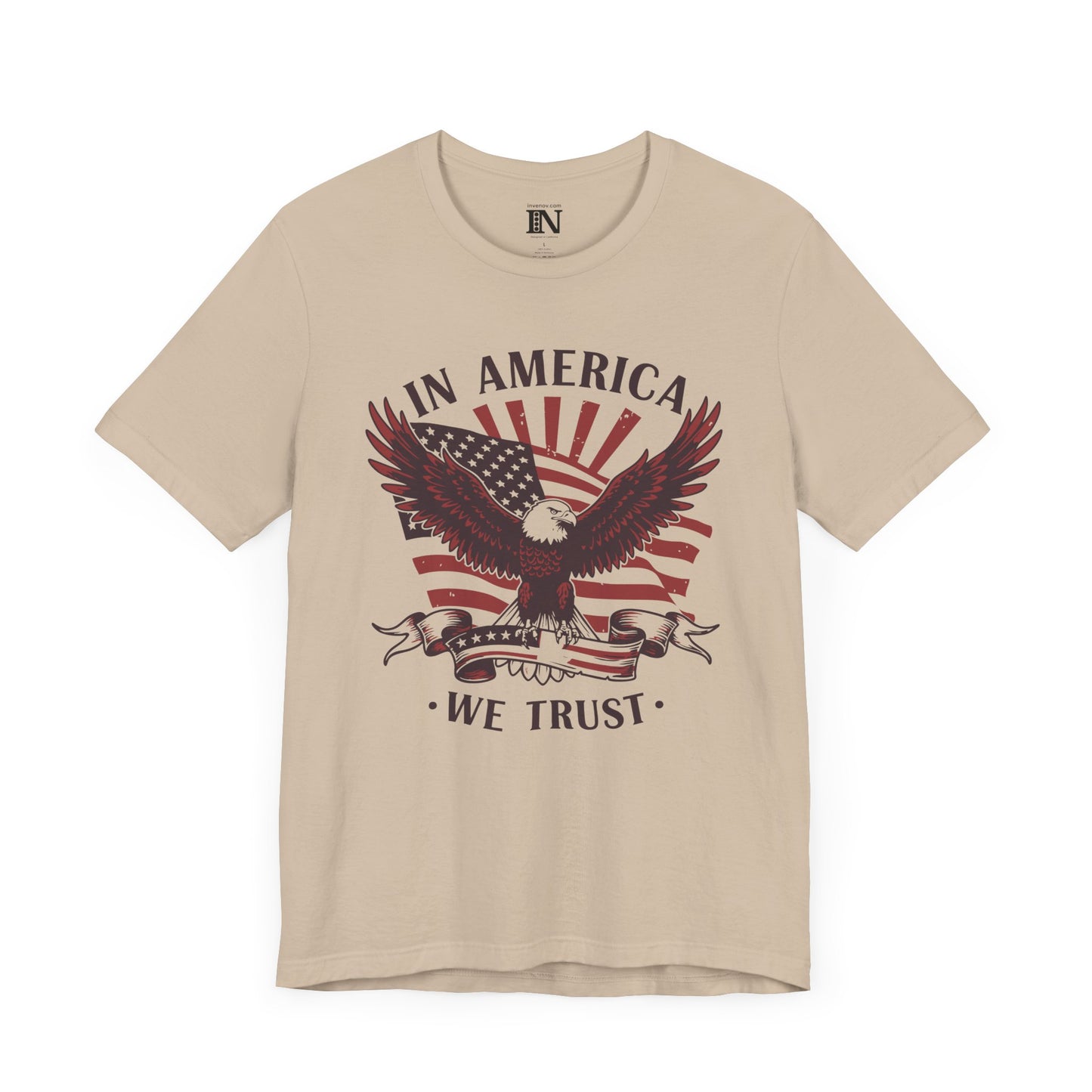 Patriotic Tee Shirt, 4th of July Independence Day Eagle Shirt, USA America Patriot Tee, Red White Blue Tee, Patriotic Gift Shirt, US Flag