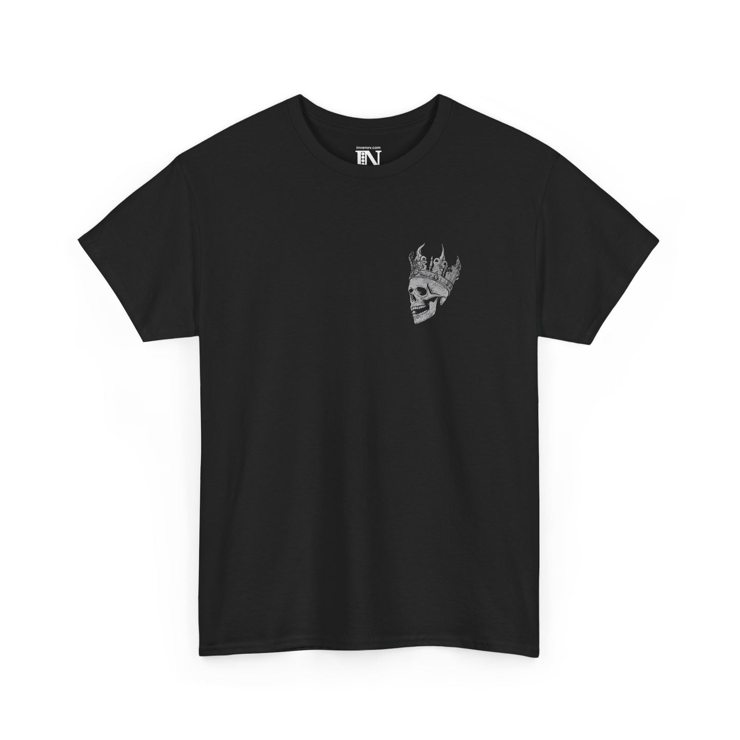 Gothic Skull Skeleton T-Shirt, Staying Alive Shirt, Skeleton King Tee, Funny Dark Humor Shirt, Vintage Edgy Style Dark Aesthetic Shirt