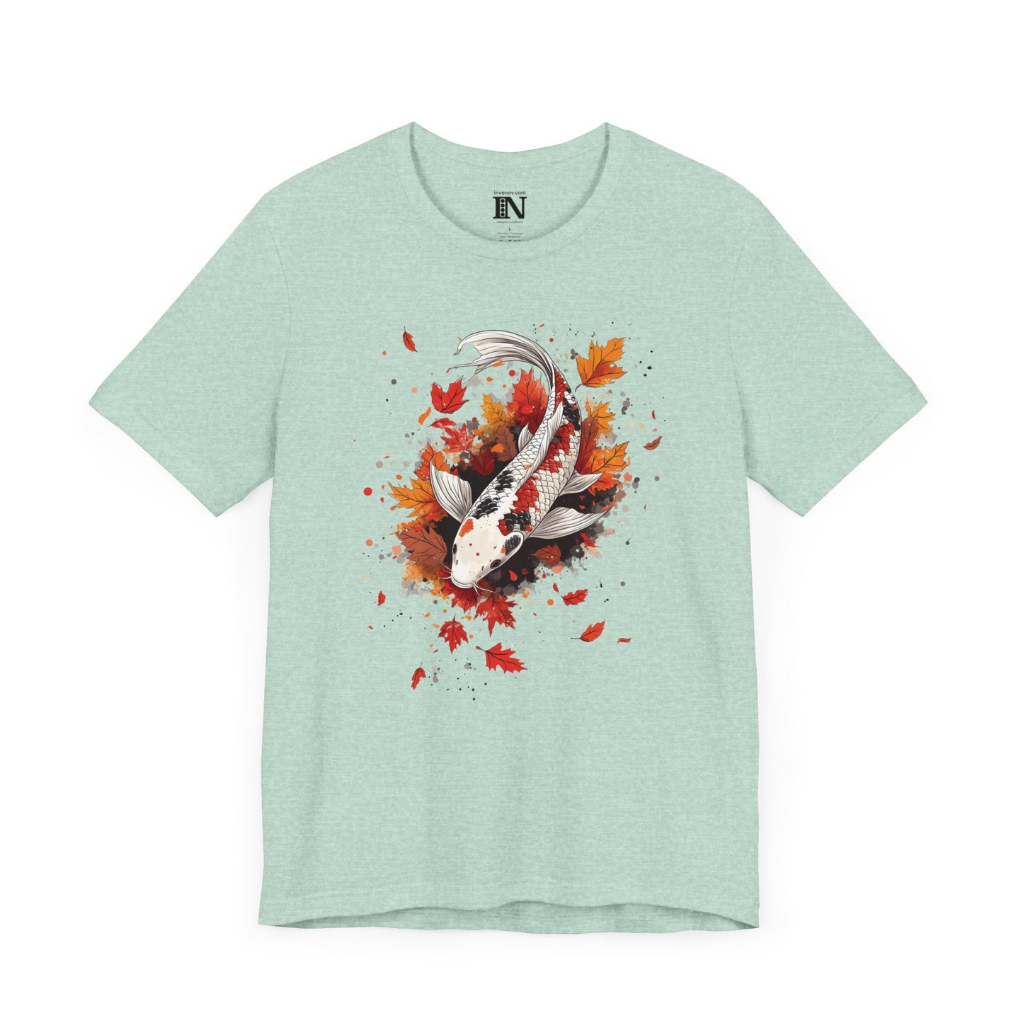 Koi Fish Shirt, Fall Autumn Season Shirt, Fresh Water Aquatic Life TShirt, Aquarium TShirt, Fish Lover Gift, Aesthetic Shirt, Gold Fish Tee