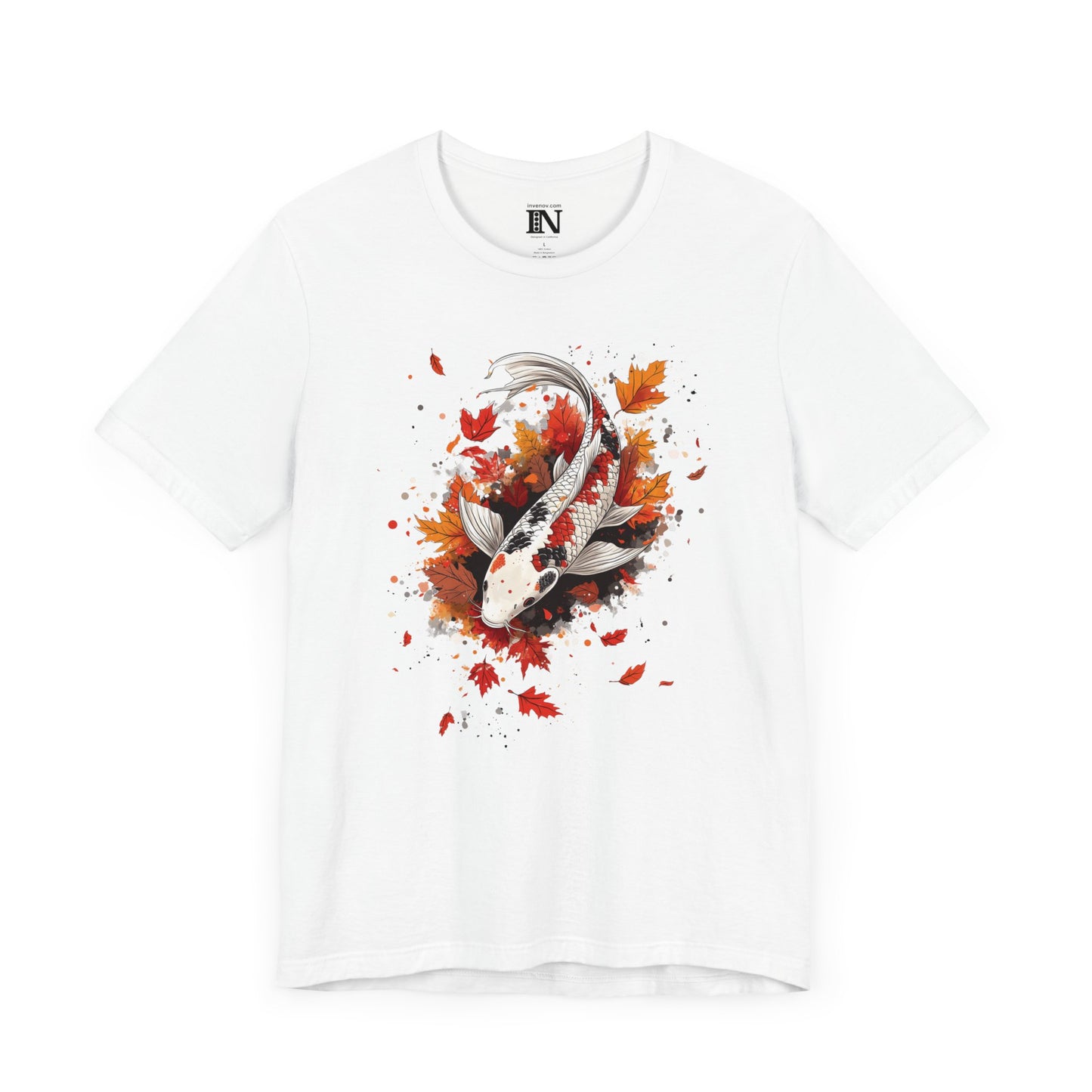 Koi Fish Shirt, Fall Autumn Season Shirt, Fresh Water Aquatic Life TShirt, Aquarium TShirt, Fish Lover Gift, Aesthetic Shirt, Gold Fish Tee