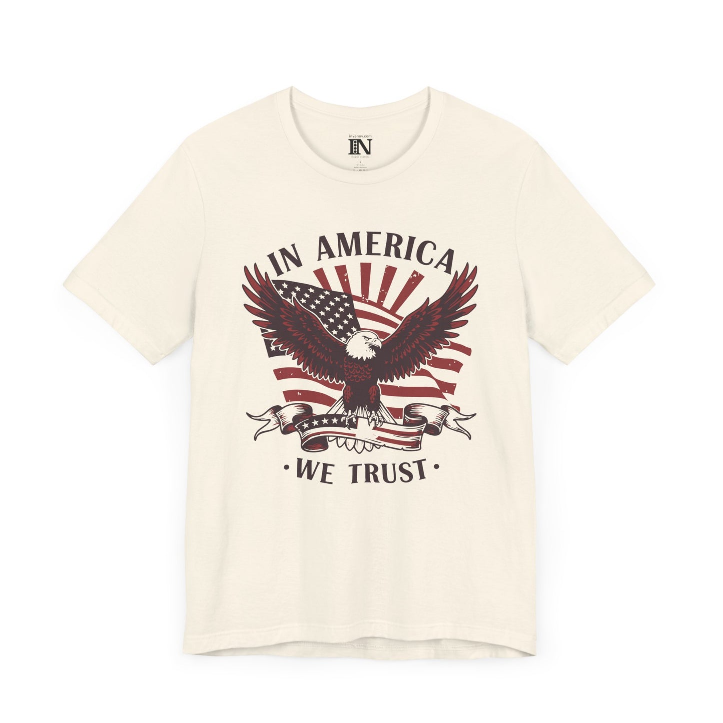 Patriotic Tee Shirt, 4th of July Independence Day Eagle Shirt, USA America Patriot Tee, Red White Blue Tee, Patriotic Gift Shirt, US Flag