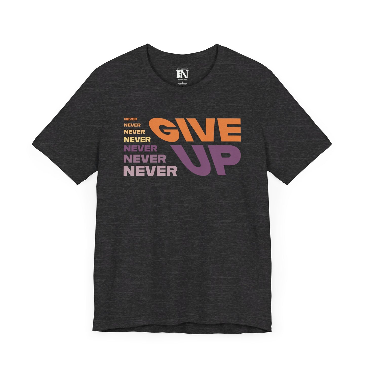 Never Give Up Shirt, Power Shirt, Cancer Shirt, Motivational Shirt, Don't Give Up Shirt, Inspirational Shirt, Supportive Shirt