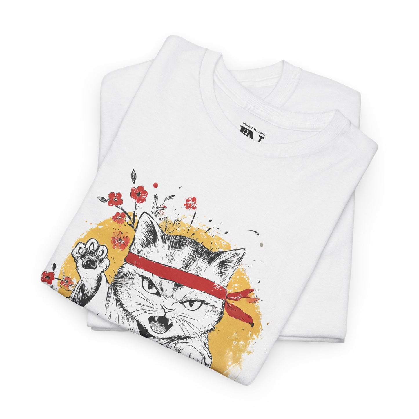 Karate Cat Martial Arts T-Shirt, Cat Lover Gift, Funny Cat Shirt, Martial Arts Enthusiast, Funny Karate Shirt, Cute Cat Tee