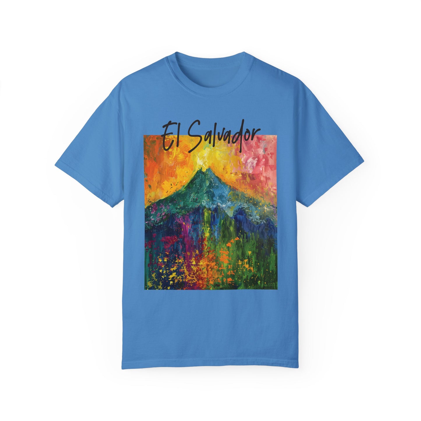 Comfort Colors El Salvador Shirt, Volcano Shirt, El Salvador Lover, Travel El Salvador, Hispanic Shirt, Hispanic Heritage Shirt