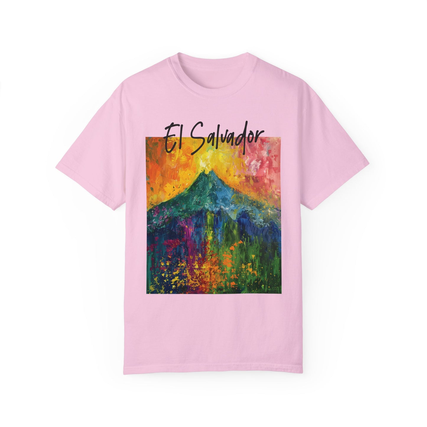 Comfort Colors El Salvador Shirt, Volcano Shirt, El Salvador Lover, Travel El Salvador, Hispanic Shirt, Hispanic Heritage Shirt