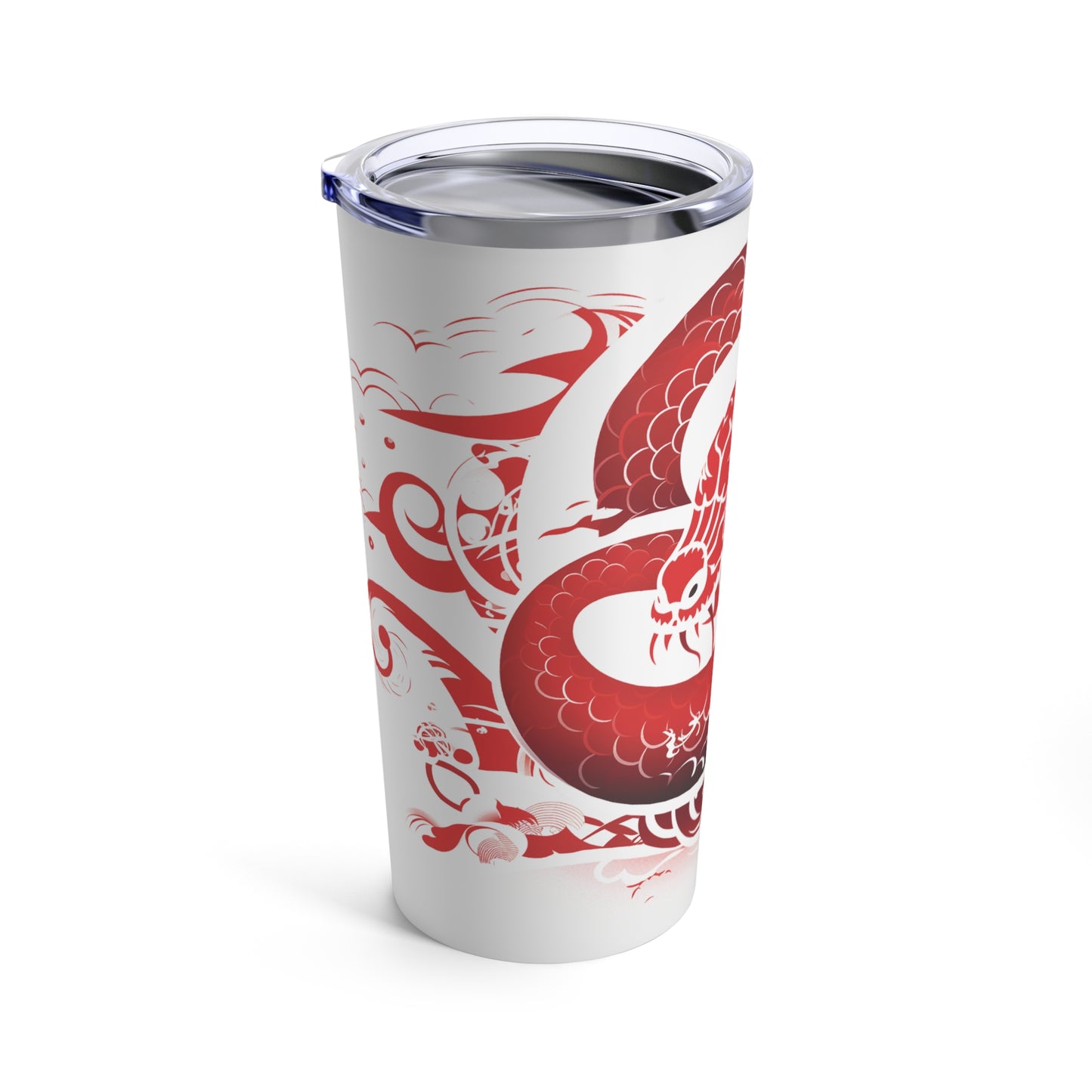 Chinese New Year Tumbler, 2025 CNY Tumbler, Red Snake Tumbler, Year of the Snake Tumbler, Lunar New Year Tumbler, 2025 Lunar Year Gift