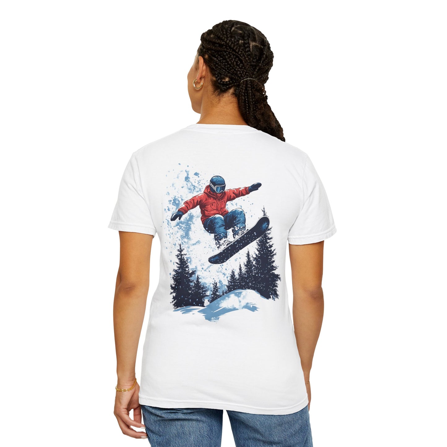 Snow Boarding Shirt, Winter Sport Shirt, Skiing Shirt, Snow Board Graphic Tee, Trendy Snow Boarding Tee, Outdoor Winter Shirt