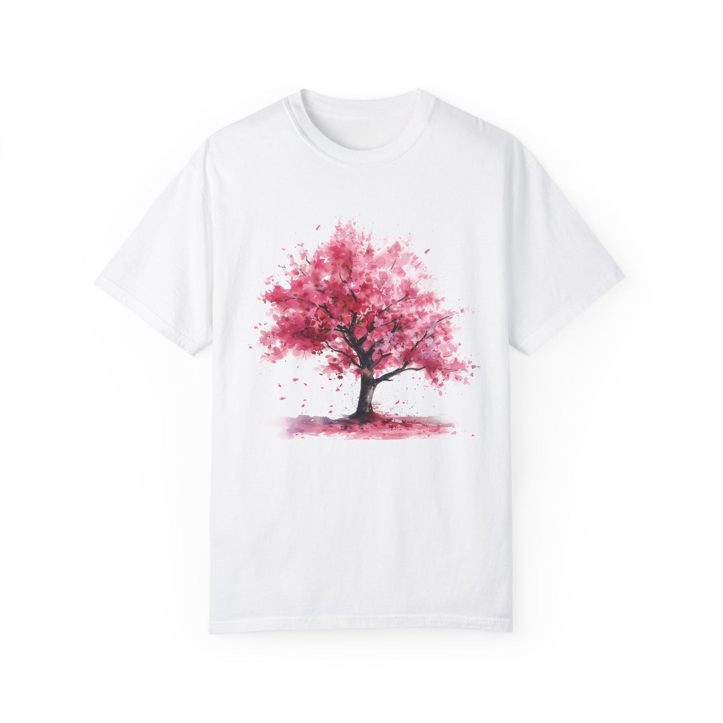 Comfort Color Cherry Blossom Shirt, Sakura Tree T-Shirt, Japanese Flower Shirt, Garden Shirt, Wild Flower Tee, Botanical Shirt, Spring Tee