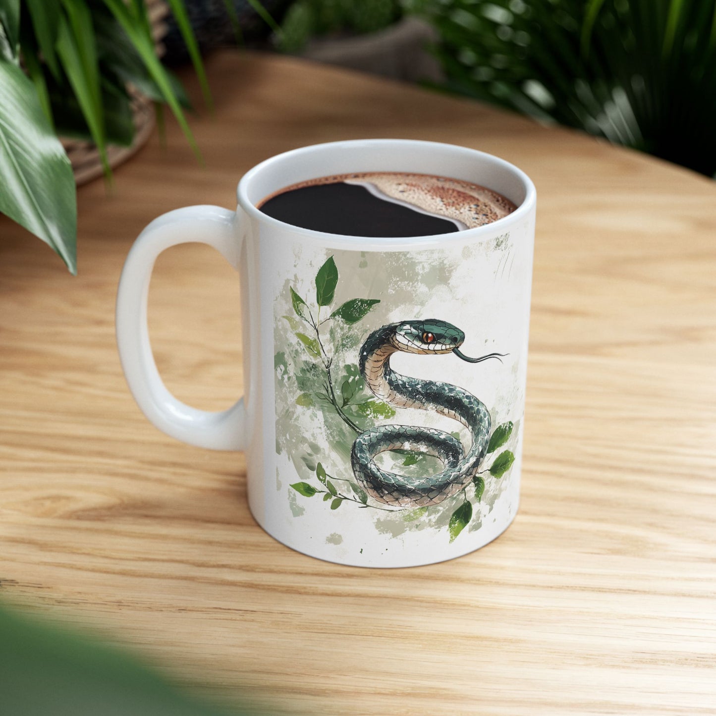 Chinese New Year Mug, Year of the Snake Mug, 2025 CNY Gifts, Chinese New Year Gift, Lunar New Year Cup, Snake Lover Mug, Chinese Snake Mug