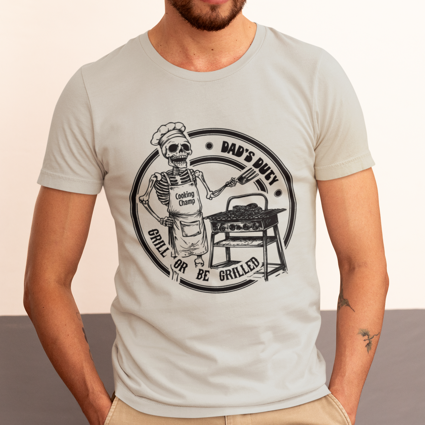 Funny Father's Day Shirt, Father Day Gift, Cooking Champ T-shirt, Funny Dad Tee, Cooking Champ Shirt, Barbecue Lover Gift, Gift for Dad