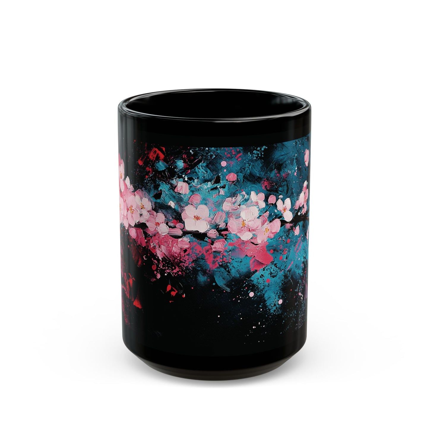 Cherry Blossom Mugs, pair of mugs, 2 coffee mugs, Sakura Tree Mug, Cherry Blossom Flowers Cup, Japanese Mug, Japan Lover Mug