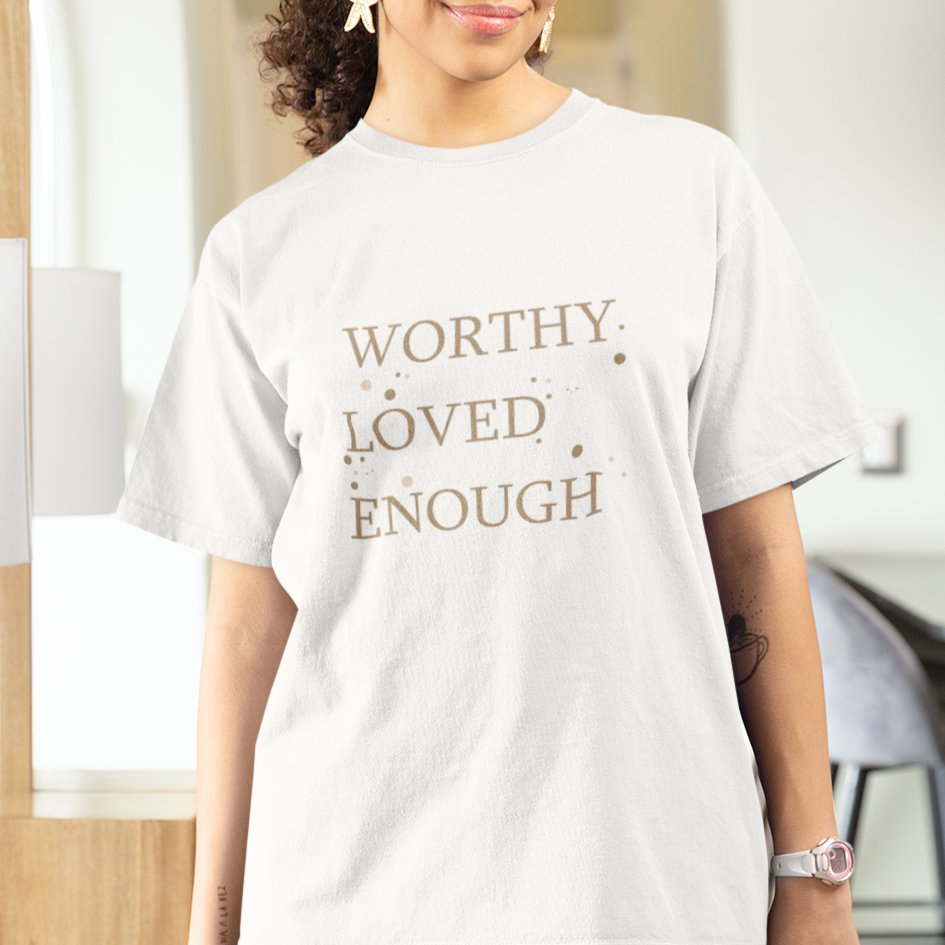 Inspirational Shirt, Empowering Affirmation Shirt, Mental Health Tee, Self Love Minimalist T-shirt, Positive Reminder Top, Good Vibes Shirt