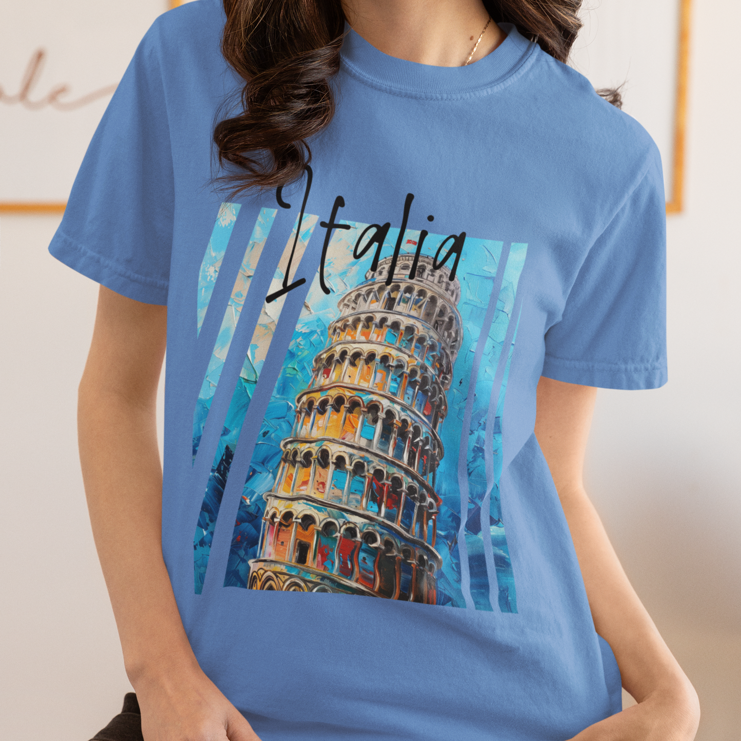 Italia Shirt, Tower of Pisa Shirt, Italy Shirt, Travel Italy Shirt, Italy Gift, Italy Lover Shirt, Pisa Tower Shirt, Italy Vacation Shirt