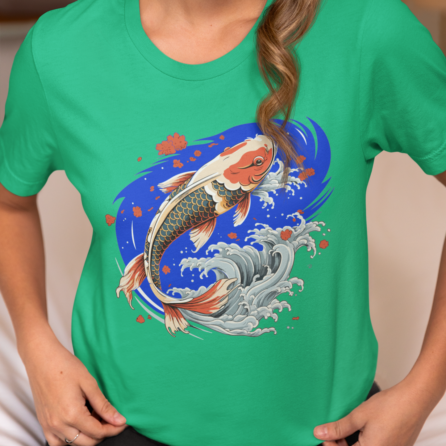 Koi Fish Shirt, Japanese Koi Fish Shirt, Fish Shirt, Japanese Shirt, Koi Fish Lover Gift, Asian Shirt, Aquarium Shirt, Pond Fish Shirt