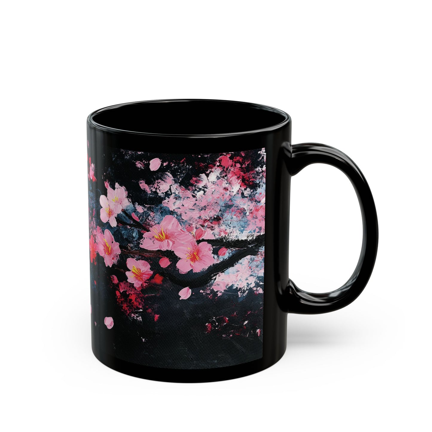 Cherry Blossom Mugs, pair of mugs, 2 coffee mugs, Sakura Tree Mug, Cherry Blossom Flowers Cup, Japanese Mug, Japan Lover Mug