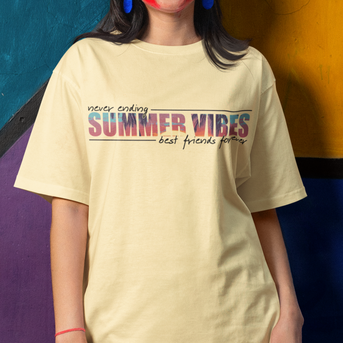Never Ending Summer Vibes Shirt, Summer Shirt, Best Friends Forever Shirt, Vacation T-Shirt, Beach T Shirt, Summer Mom Shirt, Holiday Shirt