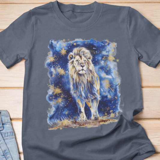 Leo Zodiac Shirt, Leo Constellation Shirt, Comfort Colors Shirt, Leo Sign Shirt, August Birthday Gift, Lion Tee, Gift for her, Gift for him