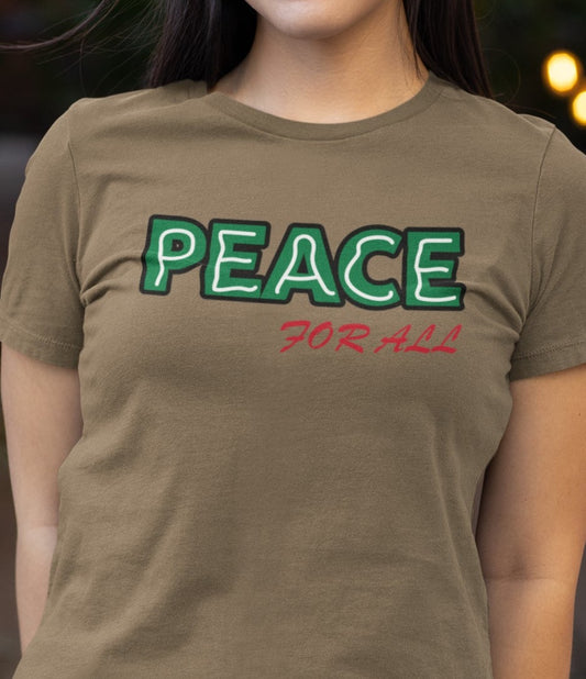 We Want Peace Shirt, No War Tshirt, Peace T-Shirt, Anti-War Shirt, World Peace Shirt, Stop Fighting Shirt, Palestine Shirt