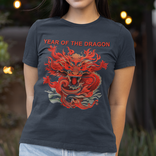 Year Of The Dragon Shirt, Chinese New Year T-Shirt, Lunar New Year Shirt, CNY Shirt, Comfort Colors Dragon Shirt, Dragon Year Shirt