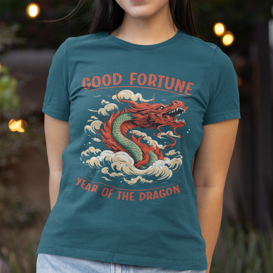 Year Of The Dragon Shirt, 2024 Chinese New Year T-Shirt, Lunar New Year Shirt, CNY Shirt, Comfort Colors Dragon Shirt, Dragon Year Shirt