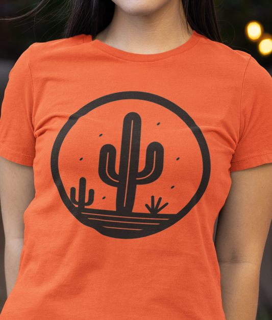 Cactus Shirt, Cactus Logo Shirt, Desert Shirt, Adventure Shirt, Arizona Shirt, Wild West Shirt, Camping Shirt