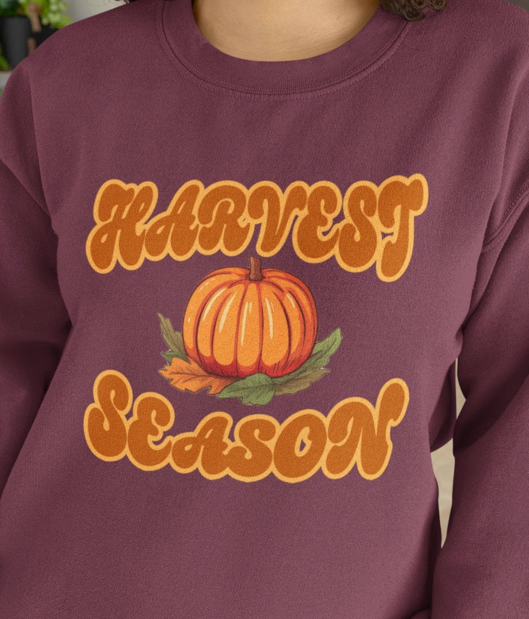 Thanksgiving Sweatshirt, Fall Sweatshirt, Harvest Sweater, Harvest Season Sweatshirt, Thanksgiving Gift, Thanksgiving Sweater