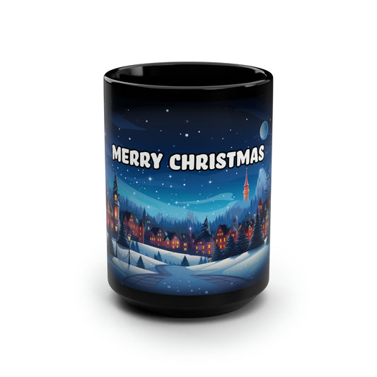 Christmas Coffee Mug, Xmas Mug, Holiday Cup, Christmas Gift Idea, Winter Mug, Snow Theme Mug, Christmas Mug, December Mug